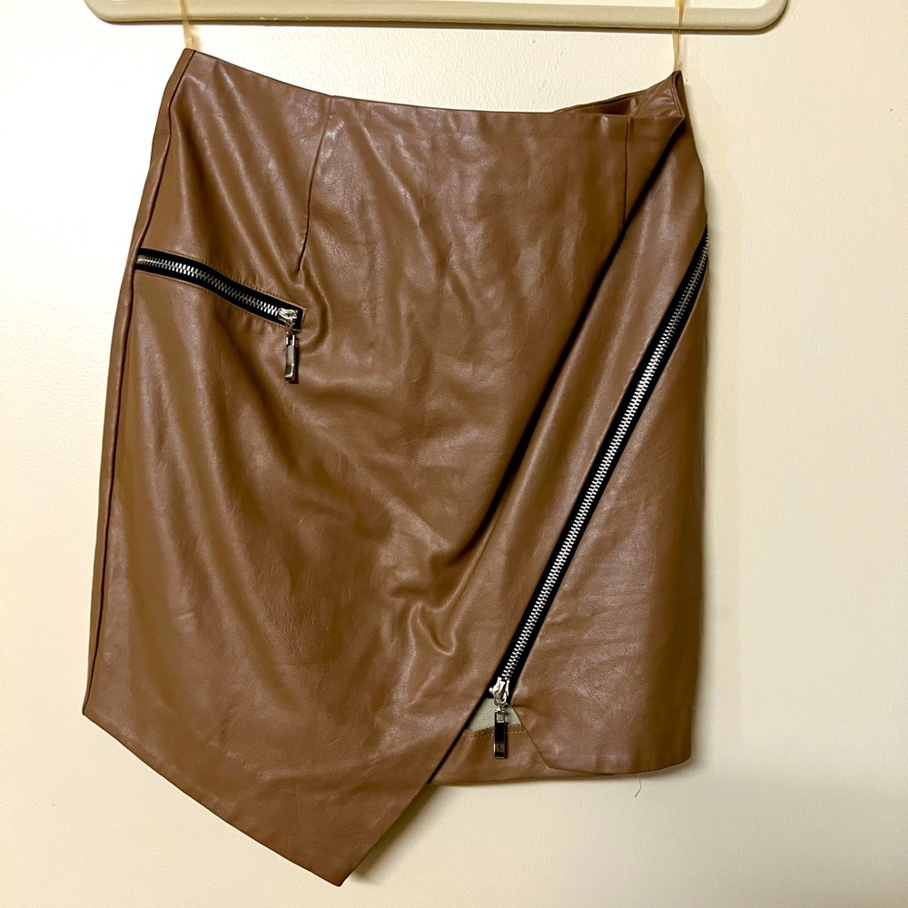 Leather skirt